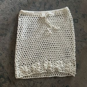 White Skirt Cover Up